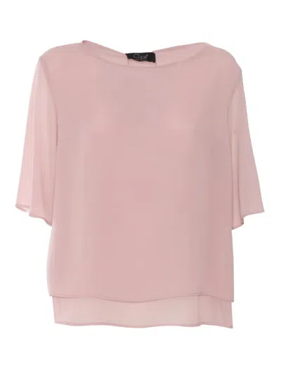 Clips Blusa In Pink