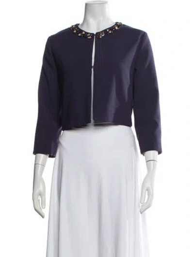 Pre-owned Clips Bolero In Purple