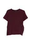 Clips Sweater With Drawstring In Red In Red