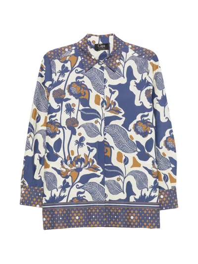 Clips Floral-print Shirt In Multi