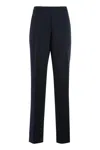 Clips Elasticated-waist Trousers In Blue