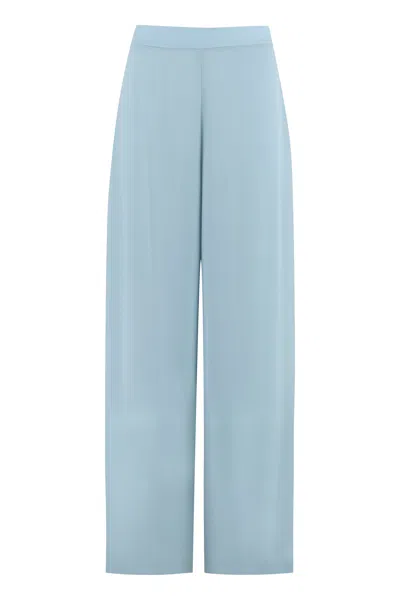 Clips High-waist Wide-leg Trousers