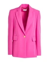 Clips More Woman Blazer Fuchsia Size 6 Polyester, Elastane In Pink