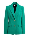 Clips More Woman Blazer Green Size 8 Polyester, Viscose, Elastane In Green