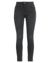Clips More Woman Jeans Black Size 6 Cotton, Elastane In Blue