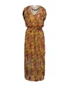 Clips More Long Dresses In Orange