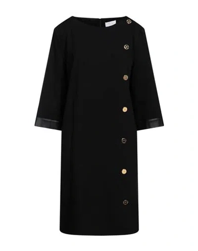 Clips More Woman Midi Dress Black Size 12 Viscose, Polyamide, Elastane