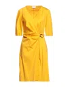 Clips More Short Dresses In Yellow