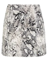 Clips More Woman Mini Skirt Grey Size 10 Cotton, Elastane