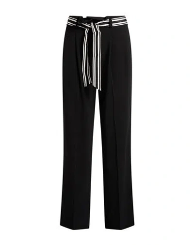 Clips More Woman Pants Black Size 10 Polyester, Elastane