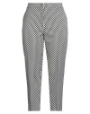Clips More Woman Pants Black Size 14 Polyester, Viscose, Polyamide, Elastane In White