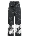 Clips More Woman Pants Black Size 8 Cotton, Elastane In Black