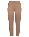 Clips More Woman Pants Camel Size Xl Viscose, Polyamide, Elastane In Beige