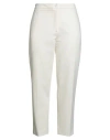 Clips More Woman Pants Ivory Size 16 Viscose, Polyamide, Elastane