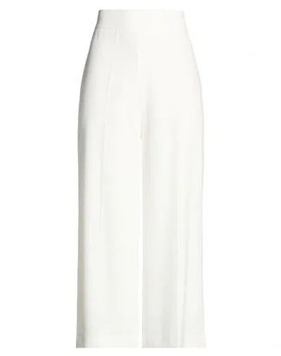 Clips More Woman Pants Off White Size 4 Polyethylene, Elastane