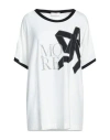 Clips More Woman T-shirt White Size 16 Viscose, Elastane In White