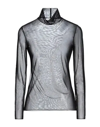 Clips More Woman Top Black Size 8 Polyester, Elastane