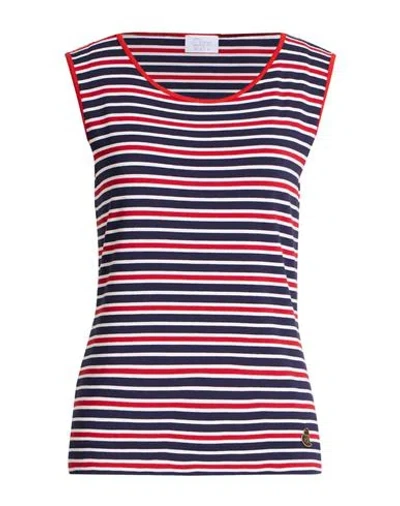 Clips More Woman T-shirt Blue Size 10 Viscose, Elastane In Multi