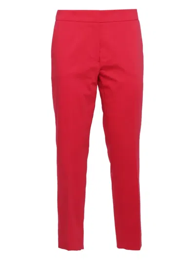 CLIPS PRESSED-CREASE TROUSERS
