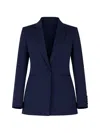 Clips Single-breasted Blazer In Blue