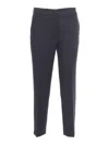 Clips Straight Pants In Black