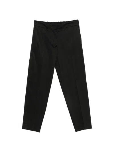 Clips Tailored Black Trousers With Welt Pockets