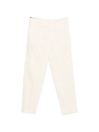 Clips Tailored Pants In White