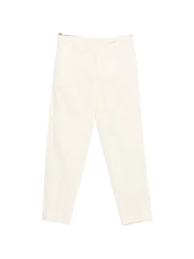 Clips Tailored Trousers In White