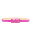 Clips Thin Belt In Purple