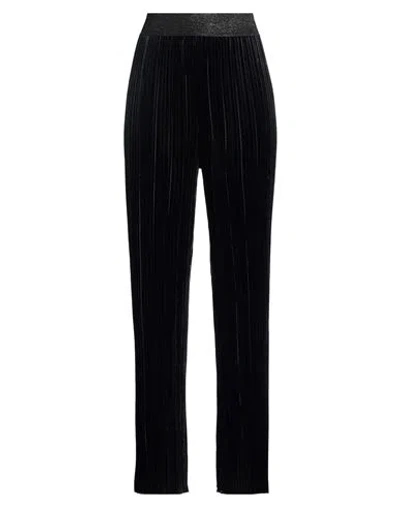Clips Tricot Woman Pants Black Size M Polyester, Elastane