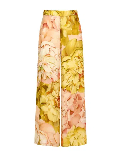 Clips Viscose Trousers In Multi