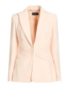 Clips Woman Blazer Light Pink Size 8 Polyester, Elastane In Multi