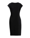 Clips Woman Midi Dress Black Size 6 Viscose, Elastane