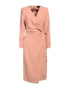 Clips Woman Midi Dress Blush Size 8 Polyester, Elastane In Pink