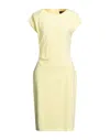 Clips Midi Dresses In Yellow