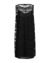 Clips Woman Mini Dress Black Size 14 Polyester