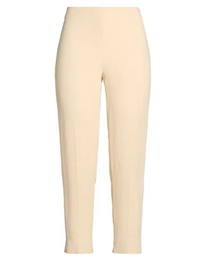 Clips Woman Pants Beige Size 8 Viscose, Acetate, Elastane In Multi