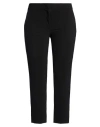 Clips Woman Pants Black Size 12 Polyester, Elastane