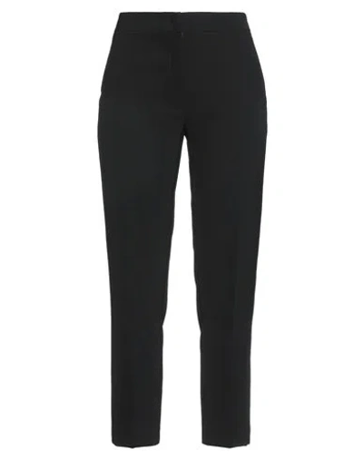 Clips Woman Pants Black Size 4 Polyester, Elastane