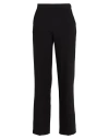Clips Woman Pants Black Size 8 Polyester, Viscose, Elastane