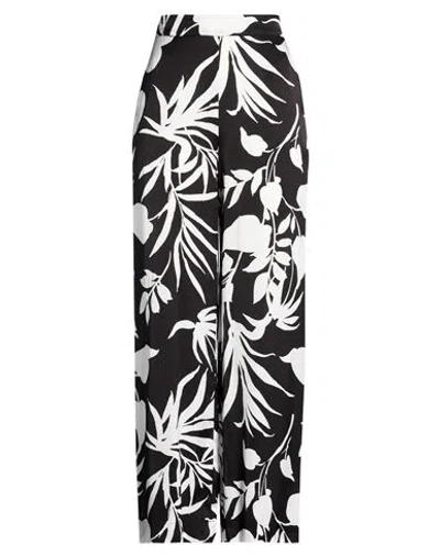 Clips Woman Pants Black Size 8 Viscose