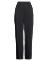 Clips Woman Pants Black Size 8 Viscose, Polyester, Elastane In Black