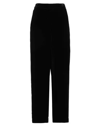 Clips Woman Pants Black Size 8 Viscose, Silk