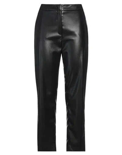 Clips Woman Pants Black Size L Polyester, Polyurethane