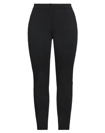 Clips Woman Pants Black Size Xxl Viscose, Polyamide, Elastane