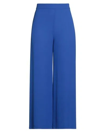 Clips Woman Pants Blue Size 12 Polyester