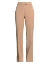 Clips Woman Pants Camel Size S Polyester, Viscose, Elastane In Neutral