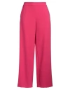 Clips Woman Pants Fuchsia Size 8 Polyester, Elastane In Pink