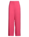 Clips Woman Pants Fuchsia Size 16 Polyester In Pink