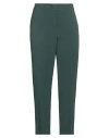 Clips Woman Pants Green Size 14 Viscose, Acetate, Elastane